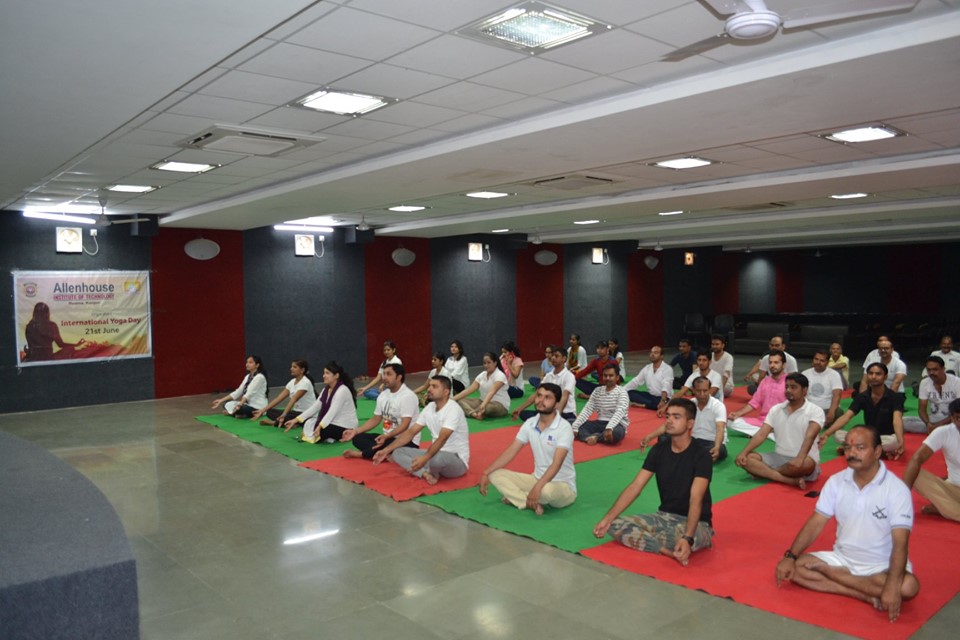 International Yoga Day - Allenhouse Business School