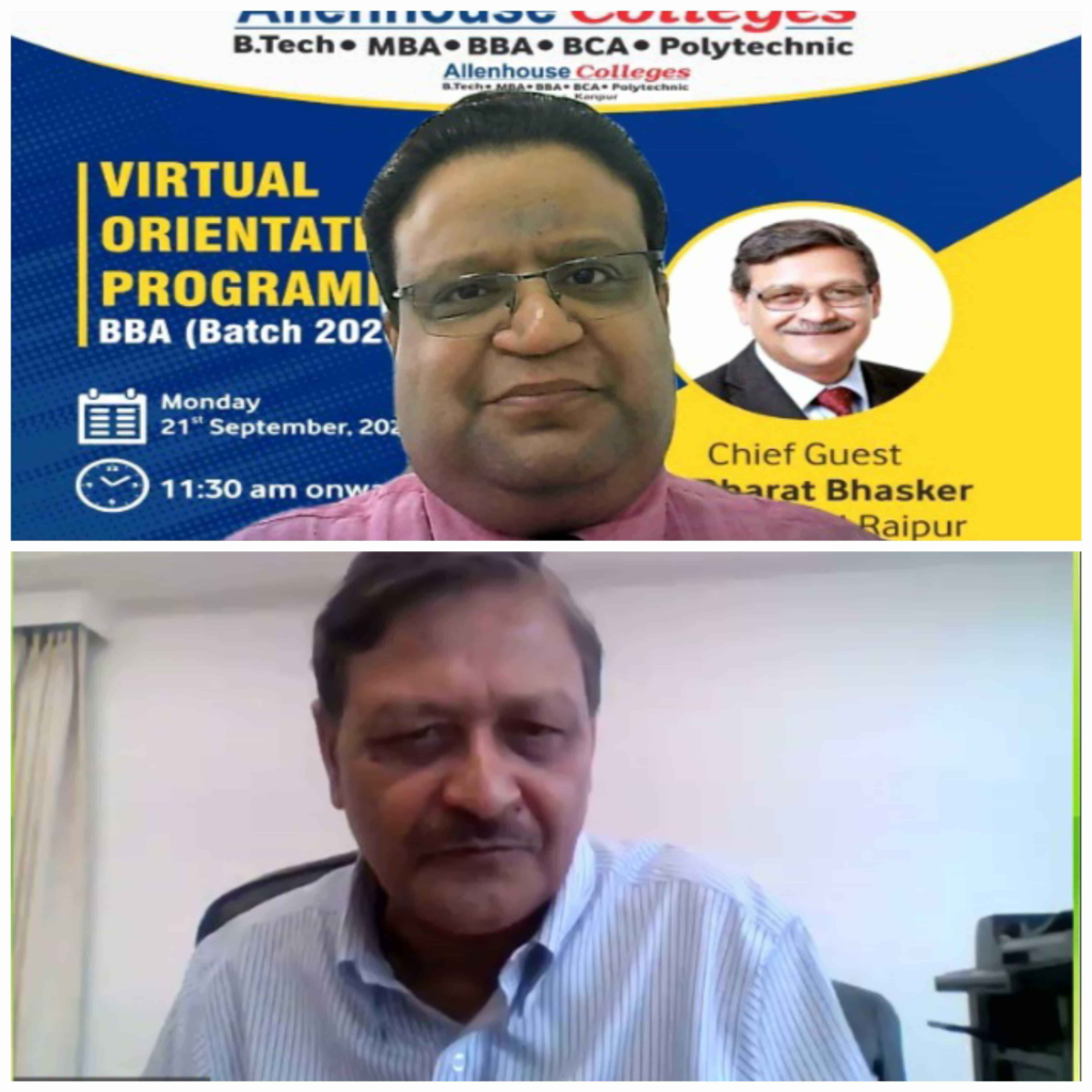 Virtual Orientation Programme  (BBA-2020-2023)