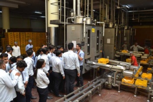 An educational tour to AMUL